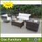 Garden furniture Poland modern garden furniture sofa set with teak wood top