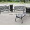 hot dipped galvanised outdoor steel park bench