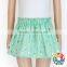 Baby Girls Aqua Skirt Heart Shape Polka Dots Cotton Dress Fashionable Skirts