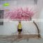 GNW BLS1507016 New decotative white and pink artificial peach blossom tree for outdoor