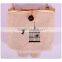 wholesale cotton four semicircular hanging bag with natural wood stick ,and with picture as show