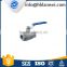 high quality cheap price wcb/cf8m ball valve with BSP for water