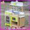 2017 New design kids pretend play toy wooden kitchen preschool children toy wooden kitchen best toy wooden kitchen W10C249