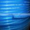 high quality abrasion resistance flexible 1/4"(11mm*6mm) blue PVC hose for various industry