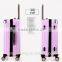 ABS+PC hard shell luggage set double wheel suitcase