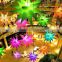 Best popular decorative inflatable lighting polygonal star with factory lower price