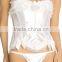 Hot Sell Body Shaper Lace Up Boned wedding wear Sexy bodyshaper corsets Matching G-string Pluz Size from XS-6XL