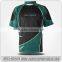 Gym custom sublimated soccer league game multicolor polyester rugby shirts suits uniforms