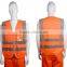 High Visible Reflective Vest , Custom Made Reflective Vest Factory