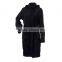 100% cotton terry hooded bathrobe for women