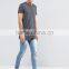 Combed cotton comfortable slim fit men's t shirt 2016 new style