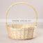 Hot Sale Universal Large White Wicker Handmade Round Hamper With Handle Flowers Fruits Bread Picnic Gift Storage Basket