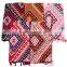 2017 simple new design 90x180cm cotton scarf