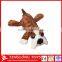Hot selling plush cartoon animal pencil case/pen bag