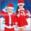 custmoized red santa christmas clothes for cosplay