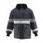 Hi Vis New Design Waterproof Jacket With Winter Freezer Work Clthing