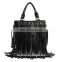 2015 Europe Trendy Tassel PU Leather Messenger Bag