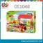 Happy Farm Series Plastic Building Blocks for Children