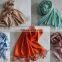 Fashion long silk pashmina shawls