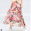 T-SK523 China Garment Womens Floral Wholesale Maxi New Design Skirt