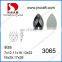 DZ-3065 drop shape crystal ab color sew on rhinestones for clothing