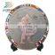 high quality zinc alloy custom antique copper 3d sport souvenir metal plate