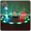 Wedding decoration led bottle tray flashing ornaments serving tray for bar & restaurant