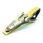 Low MOQ Gold plated Airplane 2D 3D Metal Tie Bar Tie Clip