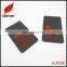 Custom double sides clothing silicone logo brand badge