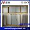 insulated glass anti-aging china top brand 3 panel triple pvc casement window