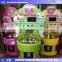 New design cotton candy floss making machine with vending function
