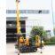 Diesel drive crawler traveling drilling rig tracked water well borer