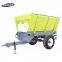 Farm using tractors mounted towable organic manure fertilizer spreaders price