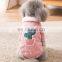 wholesale Girl Pet dog Winter Clothes cactus corduroy Overcoat