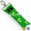 Colorful Polka Dots Promotional Gifts Chapstick Key Holder Cheap Keychains In Bulk