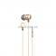 Wholesale 3.5mm In-Ear Wired Earphone Headsets  For Mobile Phone Smartphone PC Computer