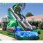 inflatable corkscrew water slide