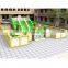 Soft Inflatable Slide Saturn Seesaw Inflatable Ocean Ball Pool Kids Mall Playground Amusement Park Equipment