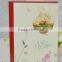 Best selling Handmade Valentise's day Flower Decoration Greeting Card