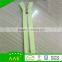 3#Platinum Double Point Teeth Close End Metal Zipper