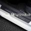 4pcs car Sticker door carbon leather Fiber Sill Plate For Ford VIGNALE KUGA ST-Line accessories car styling