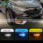 Carest 2PCS For Honda CRV CR-V 2020 2021 Dynamic Turn Signal Relay Waterproof Car DRL Lamp LED Daytime Running Light Fog lamp