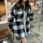 Hot selling new autumn and winter loose Plush multicolor Hooded Jacket for women