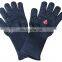 BBQ Kitchen Heat Resistant Grill Silicone Lined Aramid Fiber Mitt Gloves