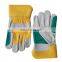 Cheap Price Leather Welding Working Gloves With Double Palm Safety Gloves For Hand Protection