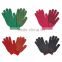 Single Side PVC Dotted Knitted Cotton Gloves LG075