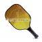 Gold Plated Thin PP Core Pro Graphite Pickleball Paddle