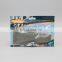 Resealable soft plastic fishing bait lures packaging bags with clear window