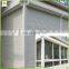 Aluminum alloy roller door electric roll up shutter to ceiling windows