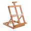 Customized factory price different kinds of professional artists adjustable beechwood painting and display easel
